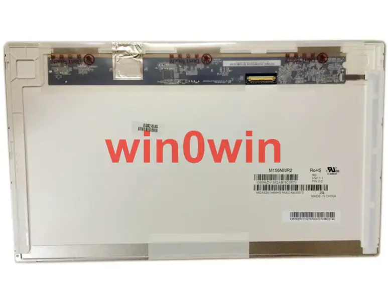 Remplacement du panneau LCD M156NWR2 R0 IVO pour ordinateur portable