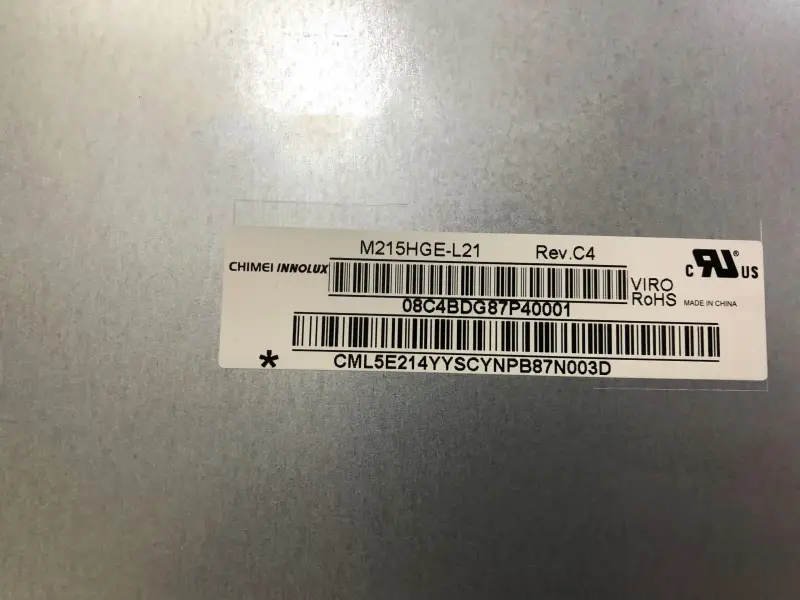 Remplacement du panneau LCD M215HGE-L21 Innolux pour moniteur de bureau