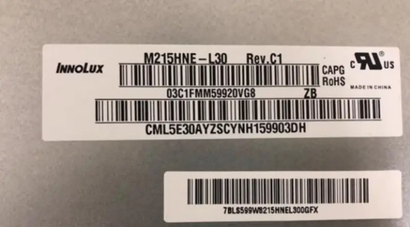 Innolux M215HNE-L30 LCD panel for Desktop Monitor