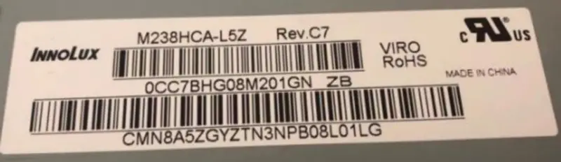 M238HCA-L5Z Innolux Remplacement de l'écran LCD