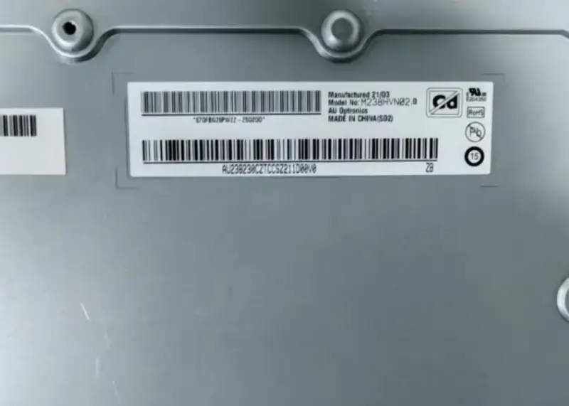 Remplacement du panneau LCD AUO M238HVN02.0