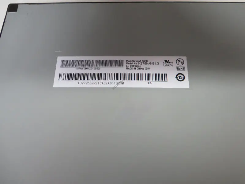 AUO M270HAN01.3 LCD Panel Replacement