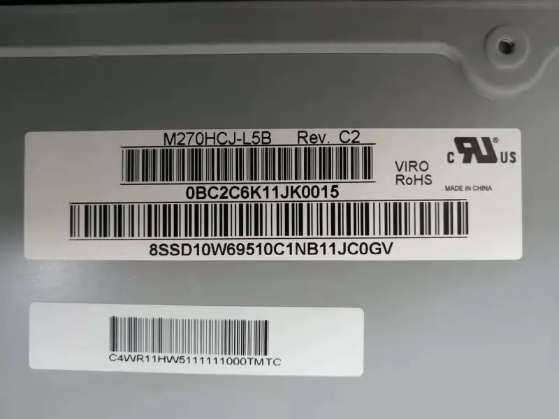 Sostituzione pannello LCD Innolux M270HCJ-L5B