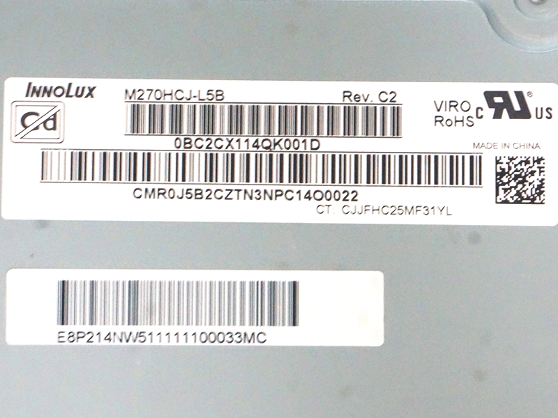 Innolux M270HCJ-L5B LCD