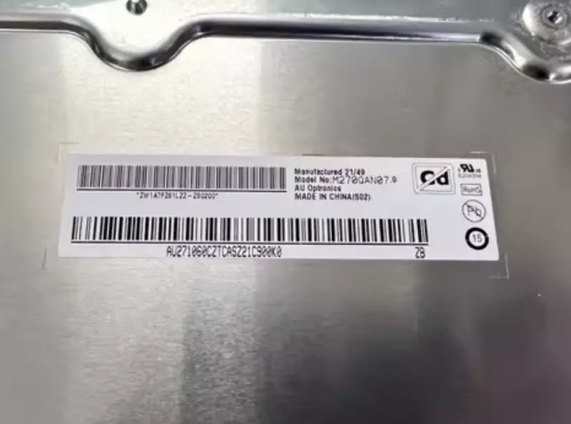 AUO M270QAN07.0 LCD Panel Replacement