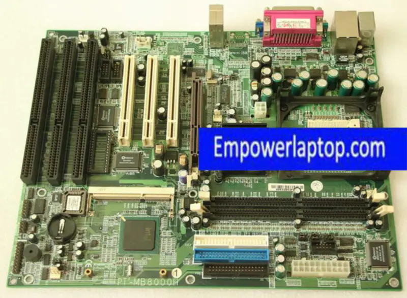 IBASE PT-MB8000H 478-PIN 3-ISA placa base para equipos industriales