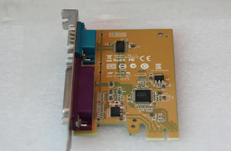 Sunix MIO6469A Serial Parallel PCI-e Card RS232 LPT1 motherboard