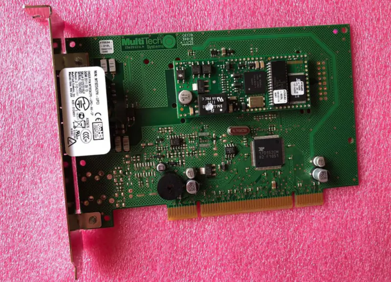 MultiTech MT9234ZPX-UPCI MultiModem 56Kb/s Fax Modem przemysłowa płyta główna