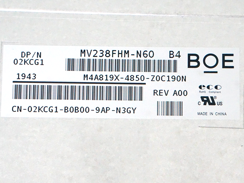 BOE MV238FHM-N60 LCD