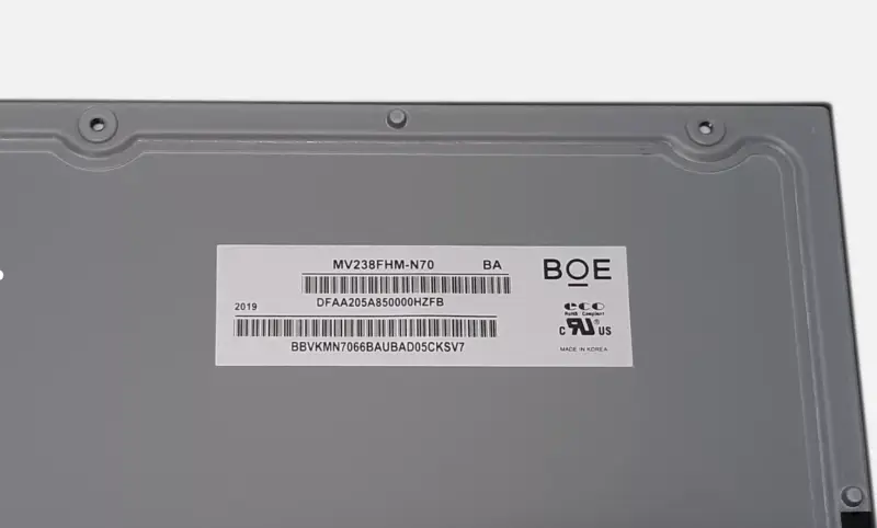 BOE MV238FHM-N70 Remplacement du panneau LCD