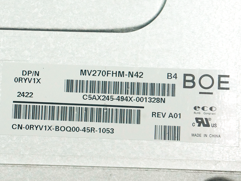BOE MV270FHM-N42 LCD Panel