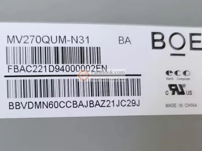 BOE MV270QUM-N31 LCD