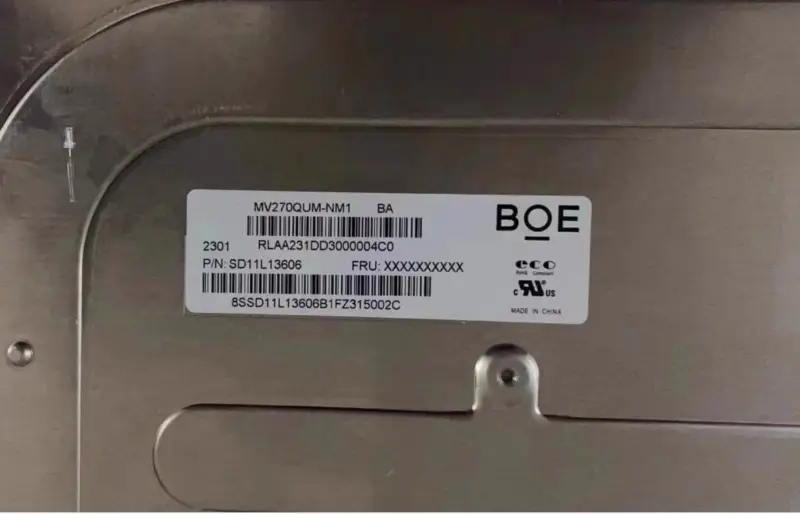 BOE MV270QUM-NM1 LCD