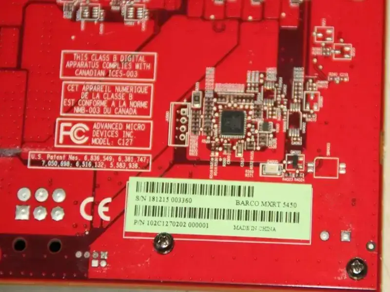 Carte graphique BARCO MXRT 5450