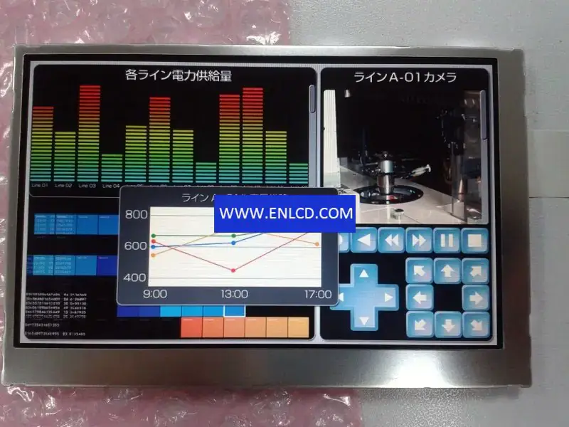 Remplacement du panneau LCD AA043MA01 Mitsubishi pour application industrielle