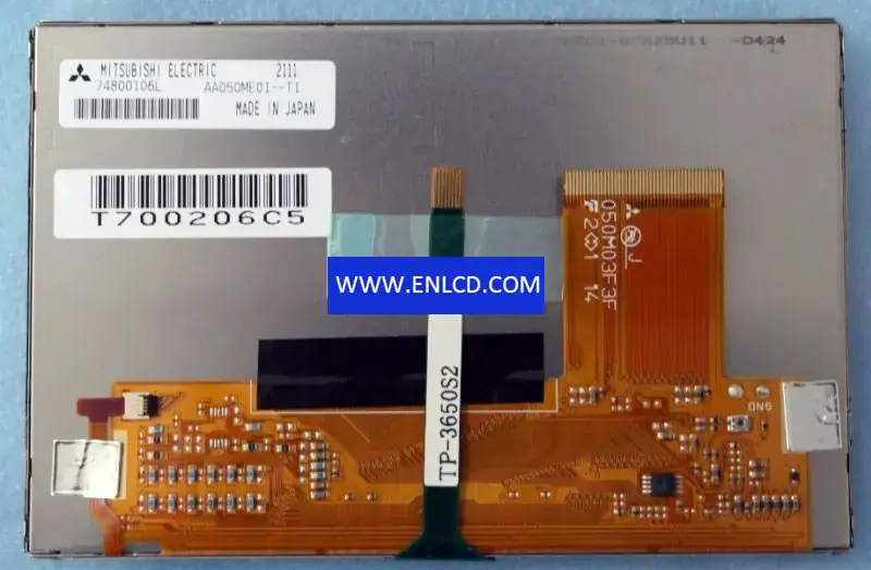 AA050ME01--Remplacement du panneau LCD Mitsubishi T1 pour application industrielle