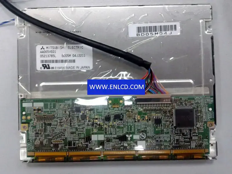 Remplacement du panneau LCD AA065VE01 Mitsubishi pour application industrielle