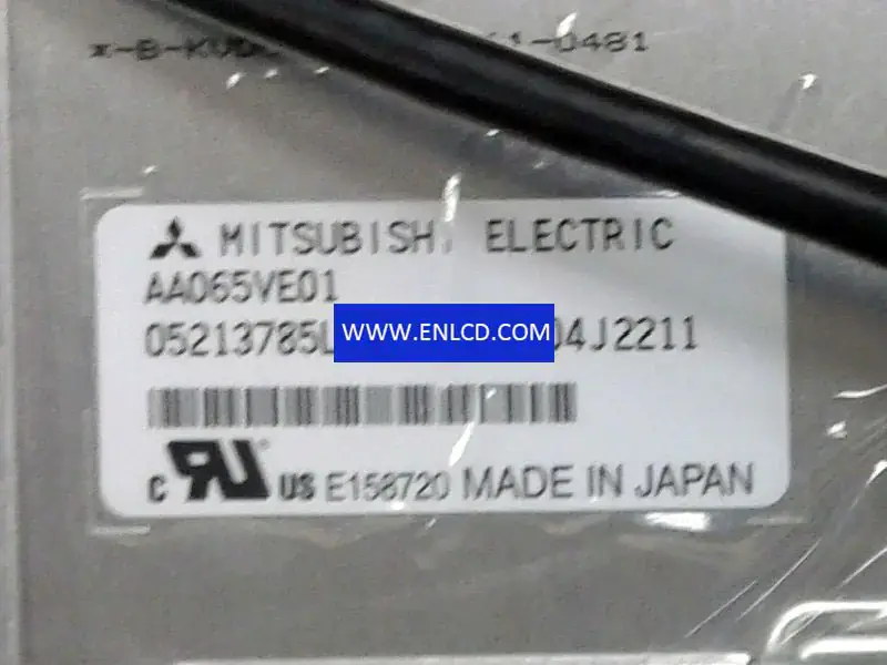 Remplacement du panneau LCD AA065VE01 Mitsubishi pour application industrielle