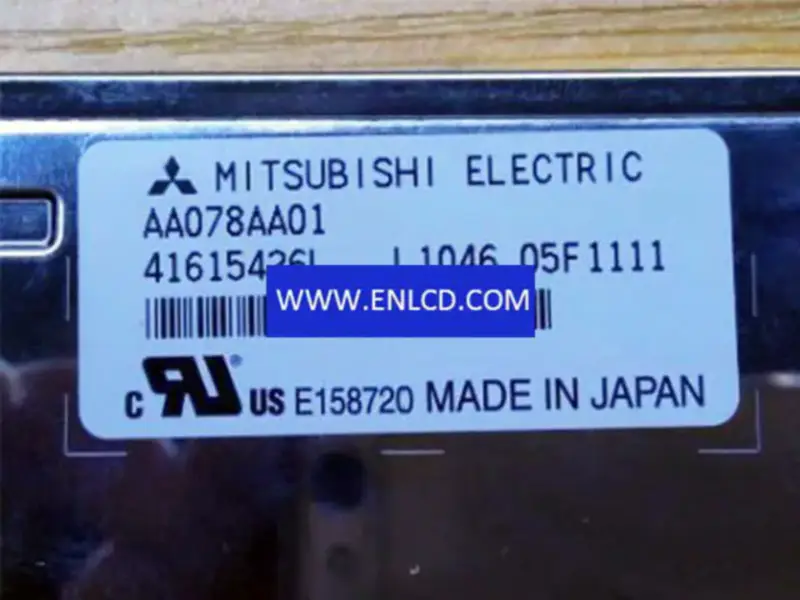 Remplacement du panneau LCD Mitsubishi AA078AA01
