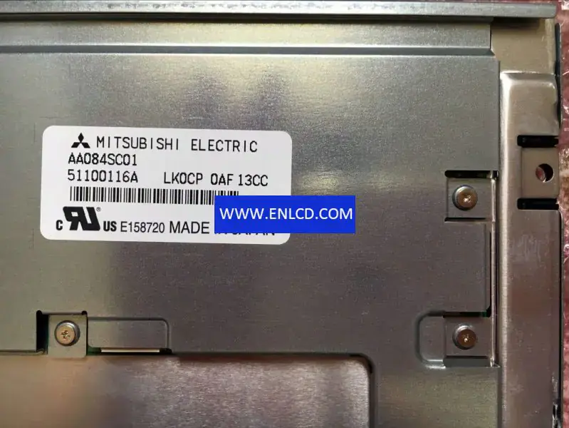 Remplacement du panneau LCD AA084SC01 Mitsubishi pour application industrielle