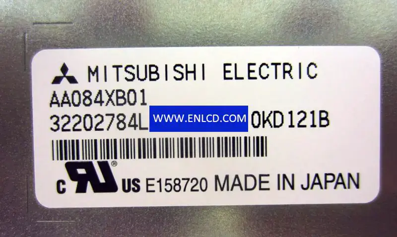 AA084XB01 Mitsubishi LCD panel replacement for Industrial Application