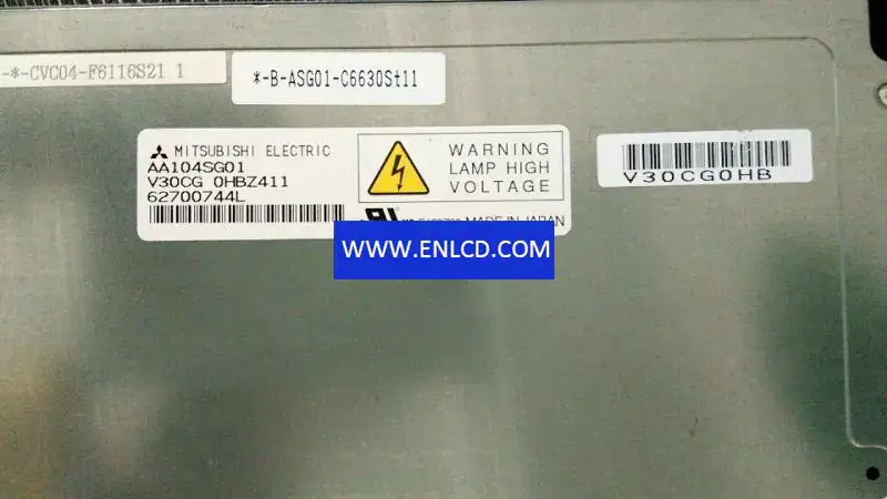 Remplacement du panneau LCD AA104SG01 Mitsubishi pour application industrielle