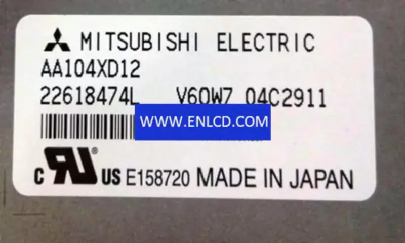 Remplacement du panneau LCD Mitsubishi AA104XD12