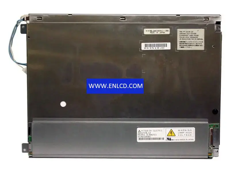 Remplacement du panneau LCD AA121SL12 Mitsubishi pour application industrielle