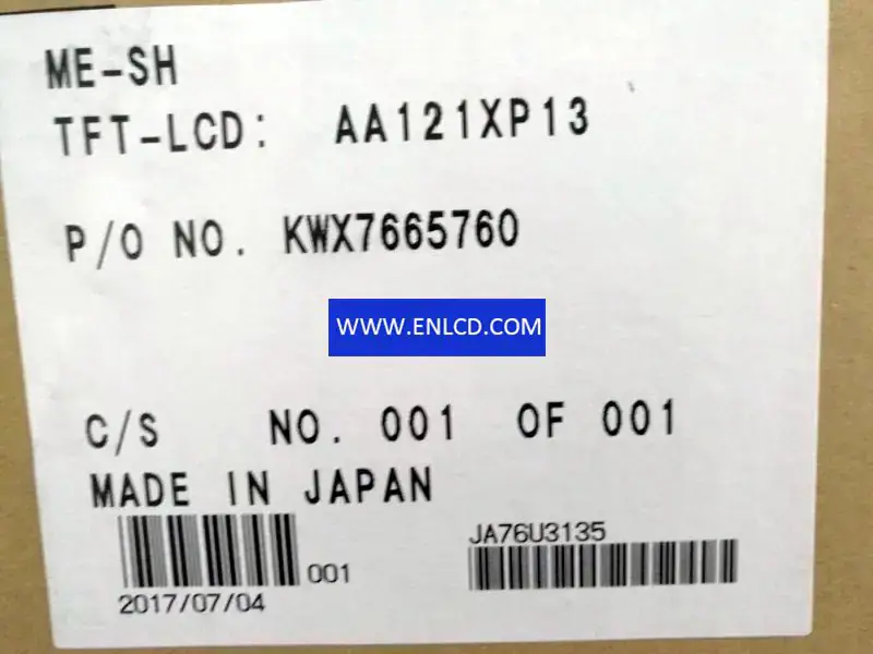 Remplacement du panneau LCD Mitsubishi AA121XP13