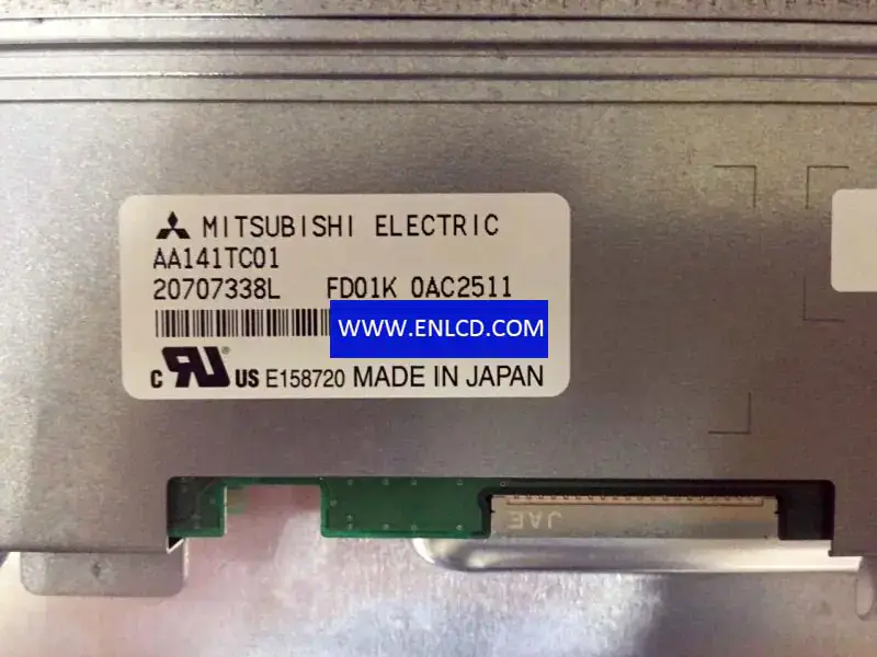 Remplacement du panneau LCD AA141TC01 Mitsubishi pour application industrielle