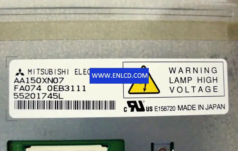 AA150XN07 Mitsubishi LCD panel replacement for Industrial Application