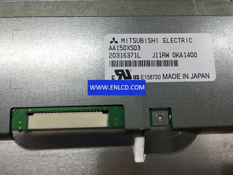 AA150XS03 Mitsubishi LCD panel replacement for Touch Panel