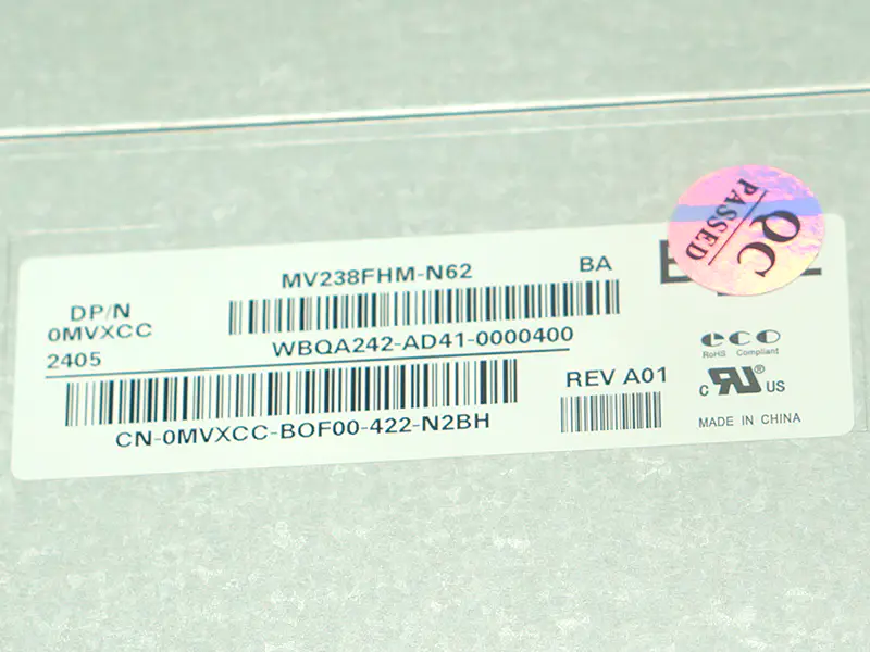 Schermo LCD tutto in uno Lvds Matte Ips da 23,8 pollici Mv238fhm-n62