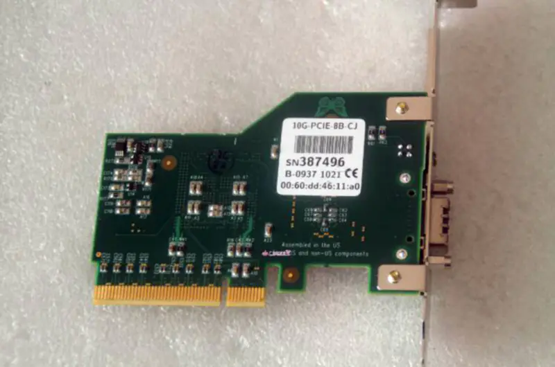 Carte mère industrielle Myricom 10G-PCIE-8B-CJ