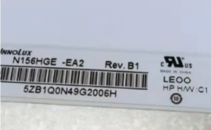 N156HGE-EA2 Innolux LCD panel replacement for Laptop