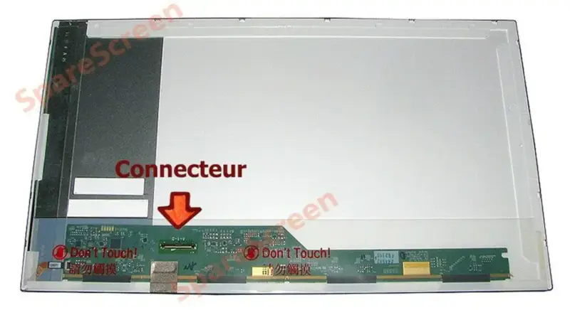 Remplacement du panneau LCD Innolux N173FGE-L13 pour ordinateur portable
