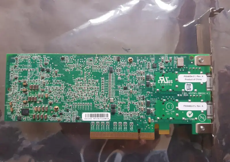 HP NC550SFP Dual Port 10GbE High Profile Ethernet Adapter 581199-001