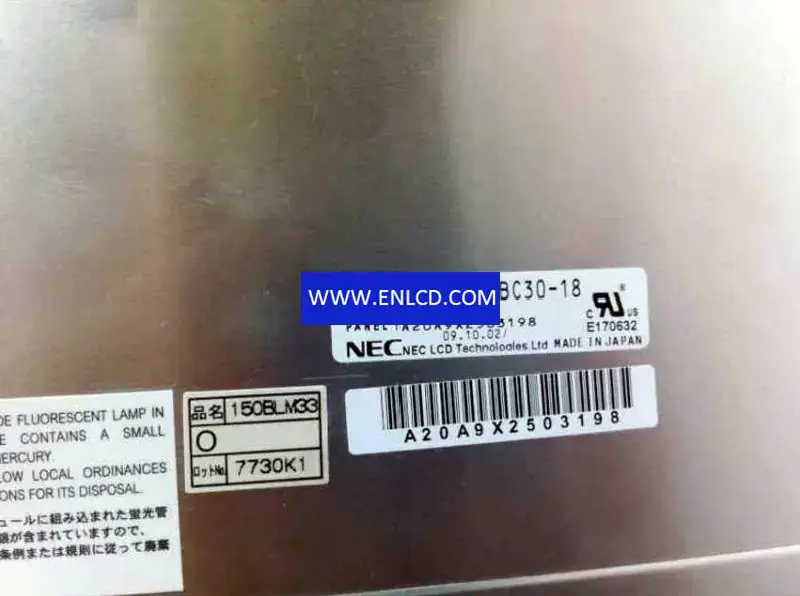 Remplacement du panneau LCD NL10276BC30-18 NLT pour application industrielle