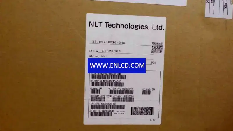 NL10276BC30-34D NLT LCD panel değişimi