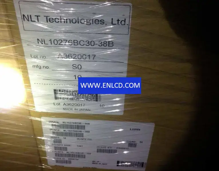 Remplacement du panneau LCD NL10276BC30-38B NLT pour application industrielle