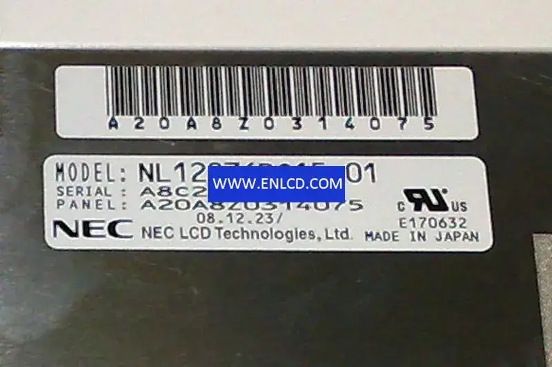 NLT NL12876BC15-01 pannello LCD