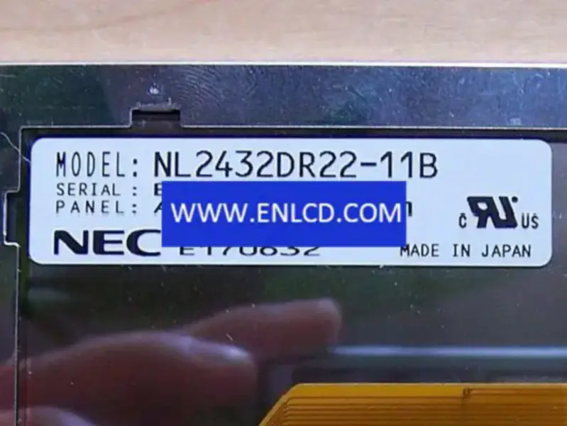 Substituição do painel LCD NL2432DR22-11B NLT