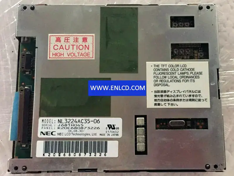 Reemplazo del panel LCD NL3224AC35-06 NLT para pantalla automotriz