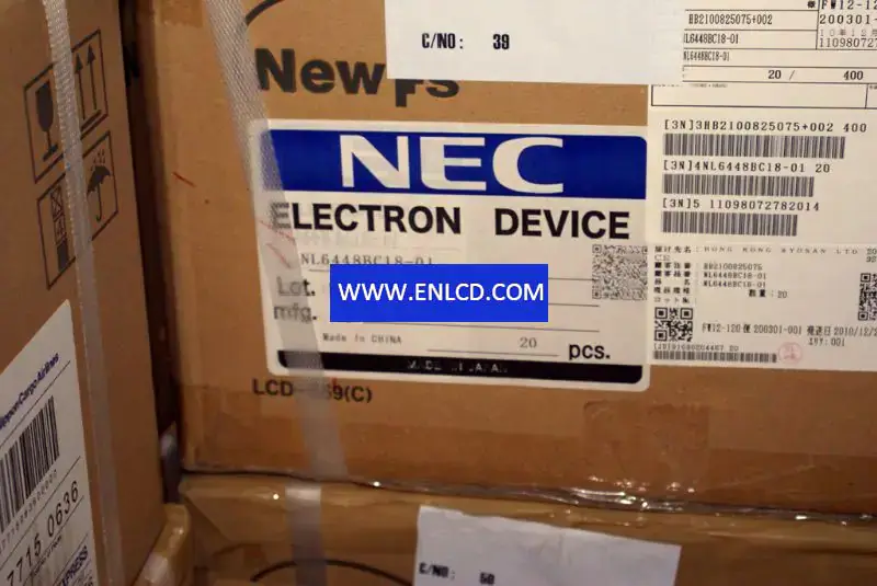 NL6448BC18-01 NLT LCD-paneelvervanging voor industriële toepassingen
