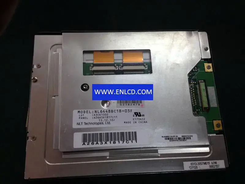 NL6448BC18-03F Dokunmatik Panel için NLT LCD panel değiştirme