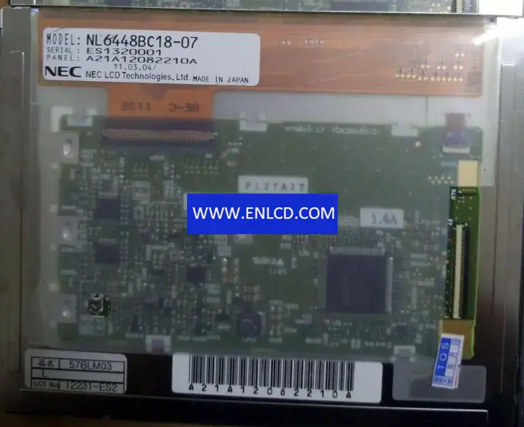 NL6448BC18-07 産業用 NLT LCD パネル交換用