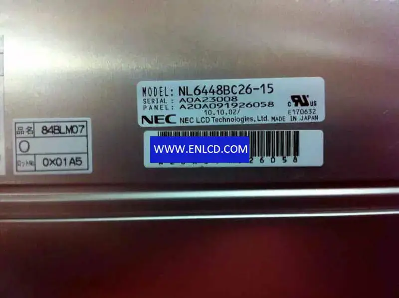Remplacement du panneau LCD NL6448BC26-15 NLT