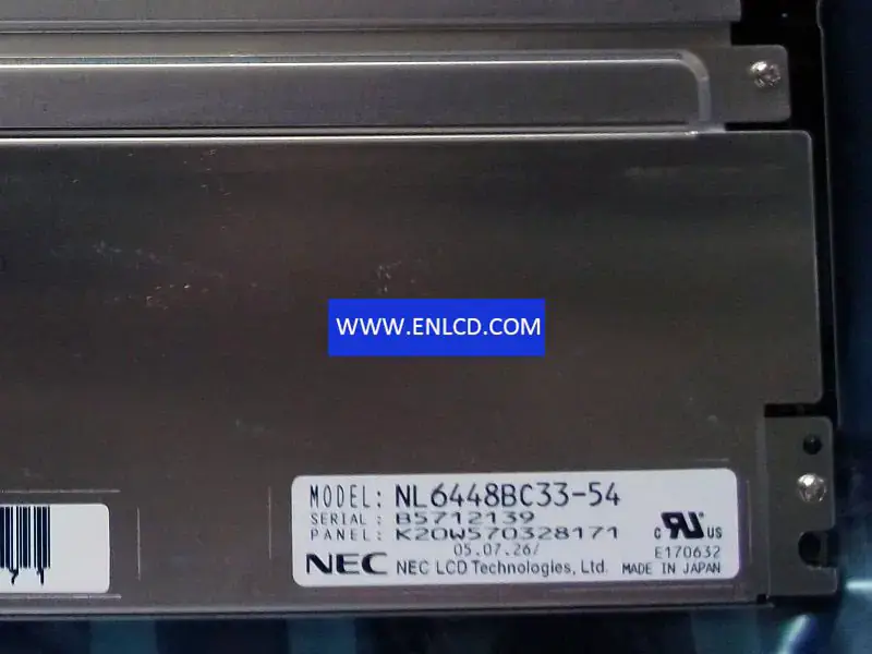 Remplacement du panneau LCD NL6448BC33-54 NLT pour application industrielle
