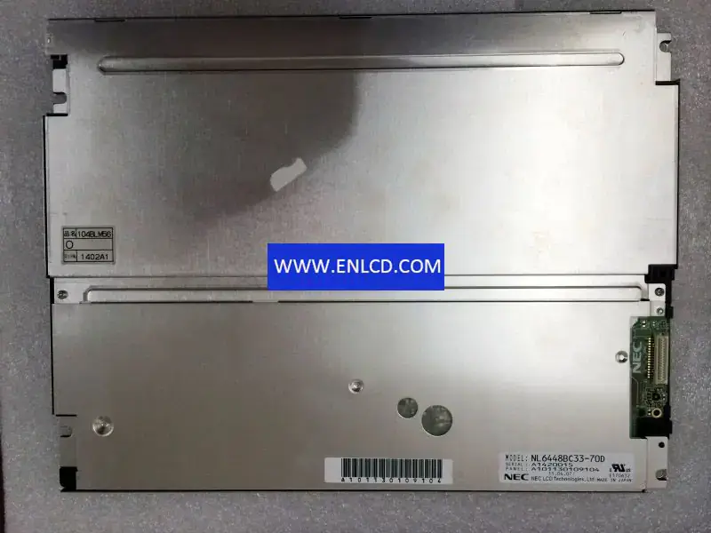 NL6448BC33-70D NLT LCD panel replacement for Industrial Application