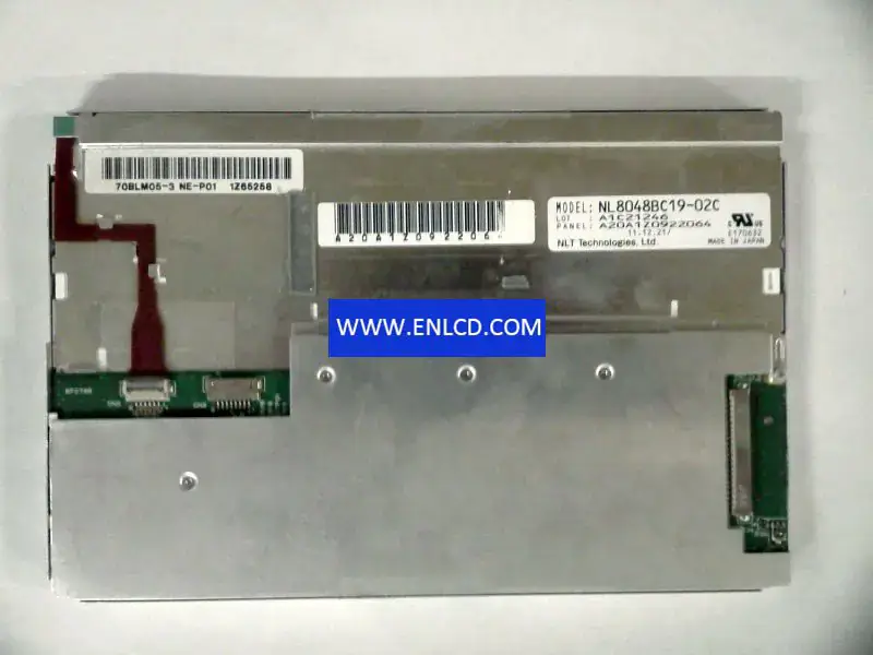 Remplacement du panneau LCD NL8048BC19-02C NLT